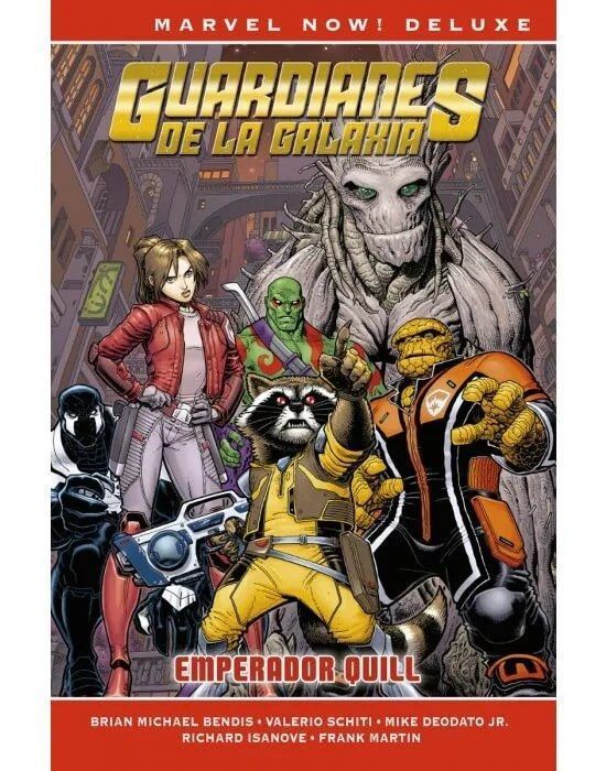 Marvel Now! Deluxe. Guardianes De La Galaxia De Brian M. Bendis: Emperador Quill-0