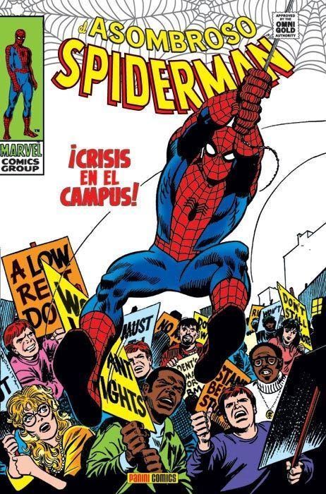 Marvel Gold Spiderman 4 ¡Crisis En El Campus!-0