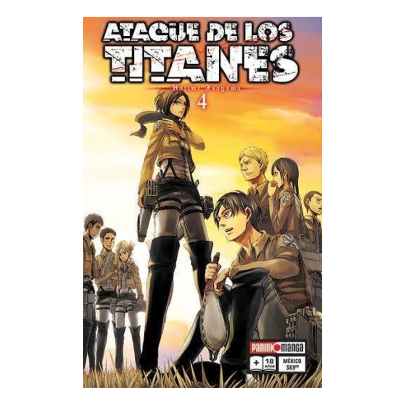Ataque De Los Titanes N4