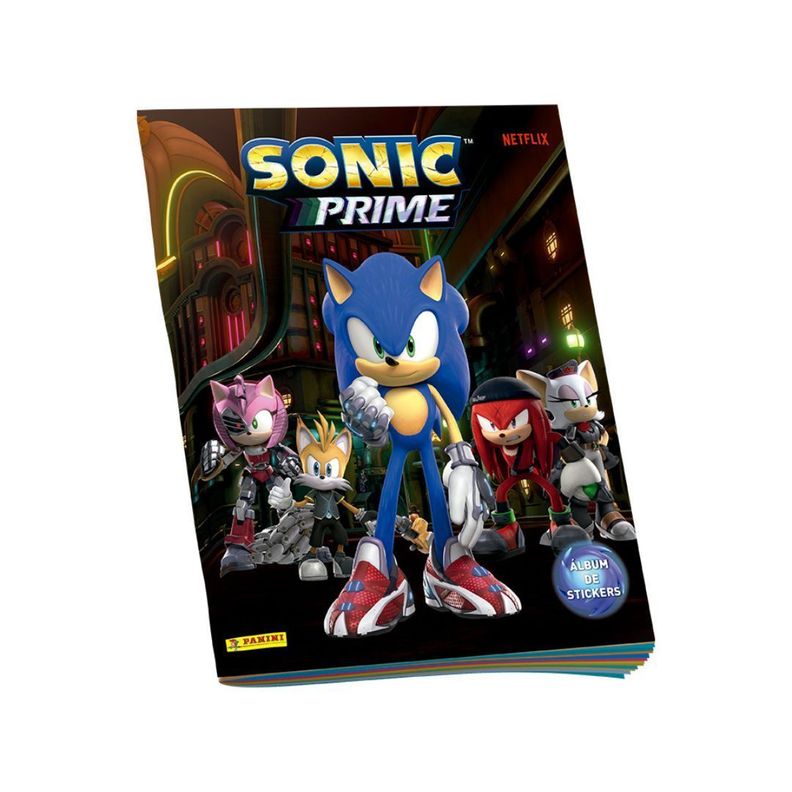Pack Álbum + 20 Sobres Sonic Prime 2024-1