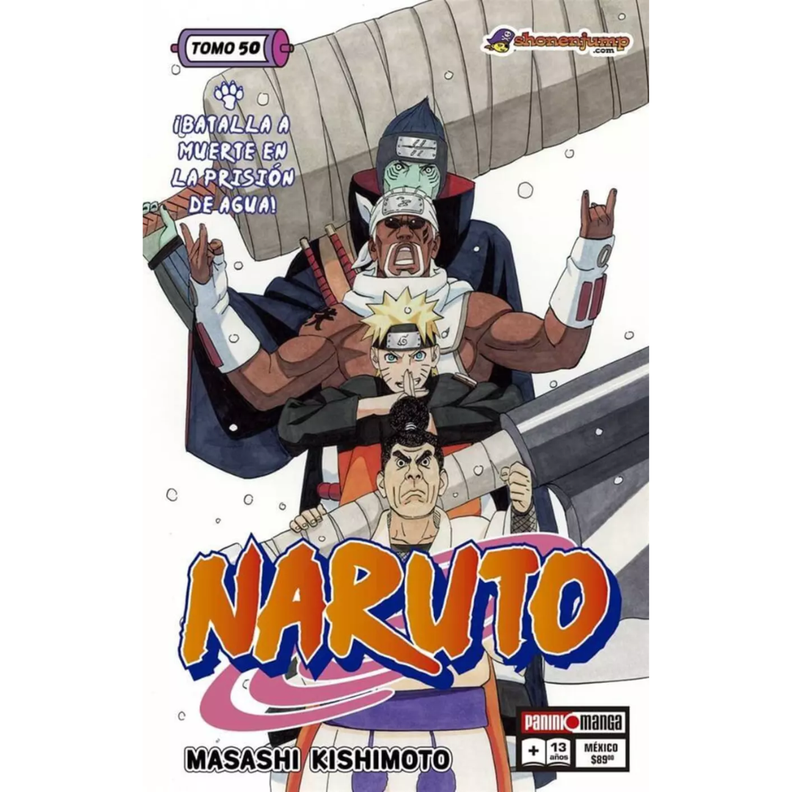 Naruto N°50: Batalla En La Prisión De Agua-0