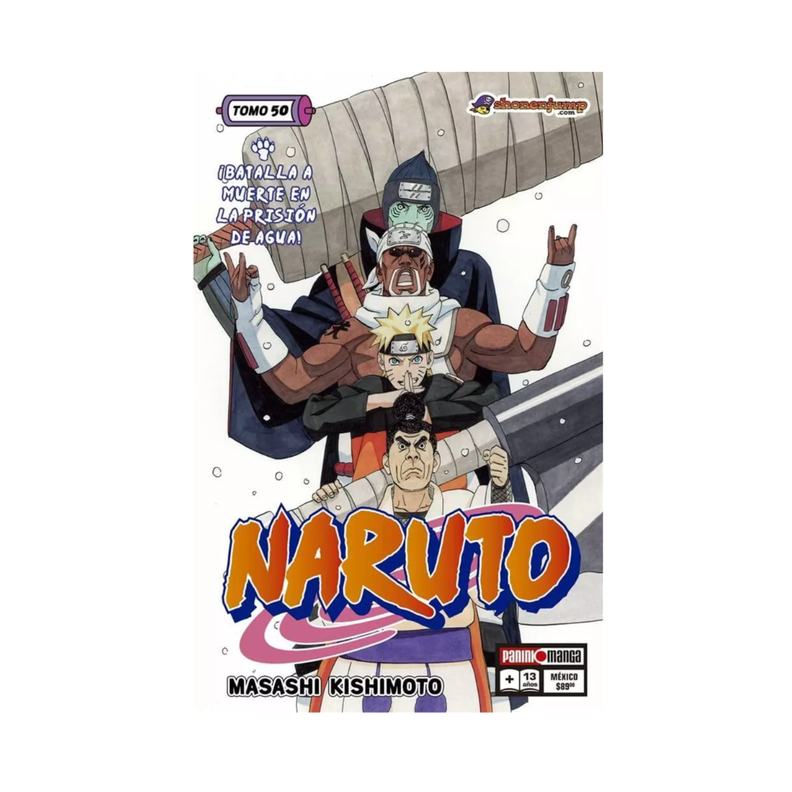 Naruto N°50: Batalla En La Prisión De Agua-1