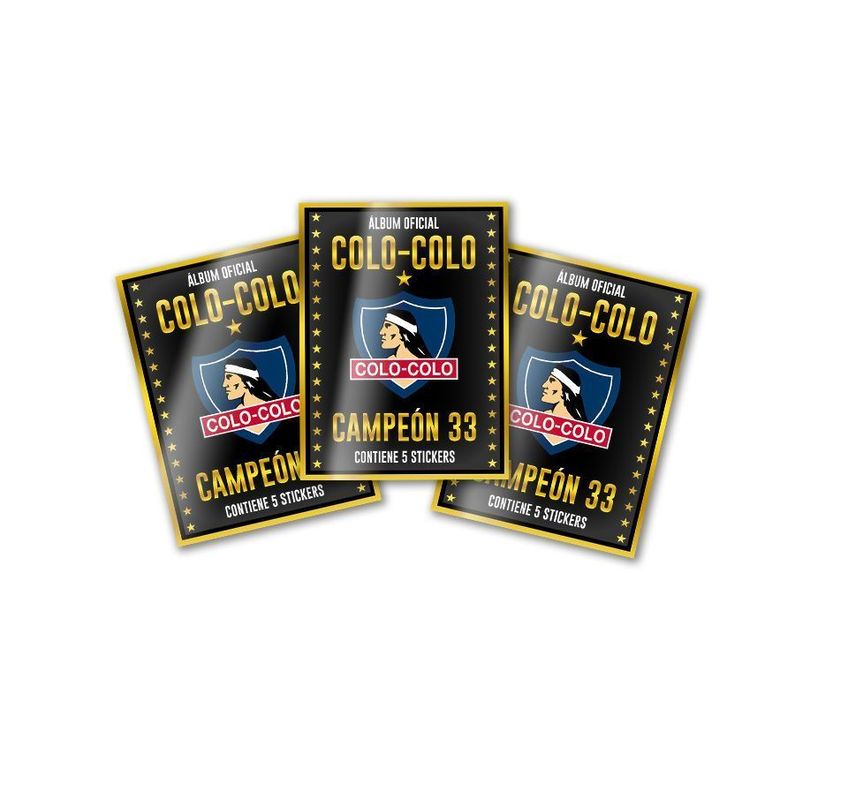 Pack Colo Colo 33 Estrellas (40 Sobres)-0