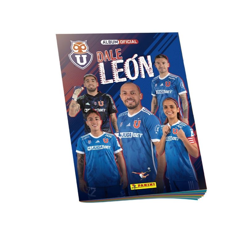 Pack Álbum + 40 Sobres Universidad De Chile - Dale León-1