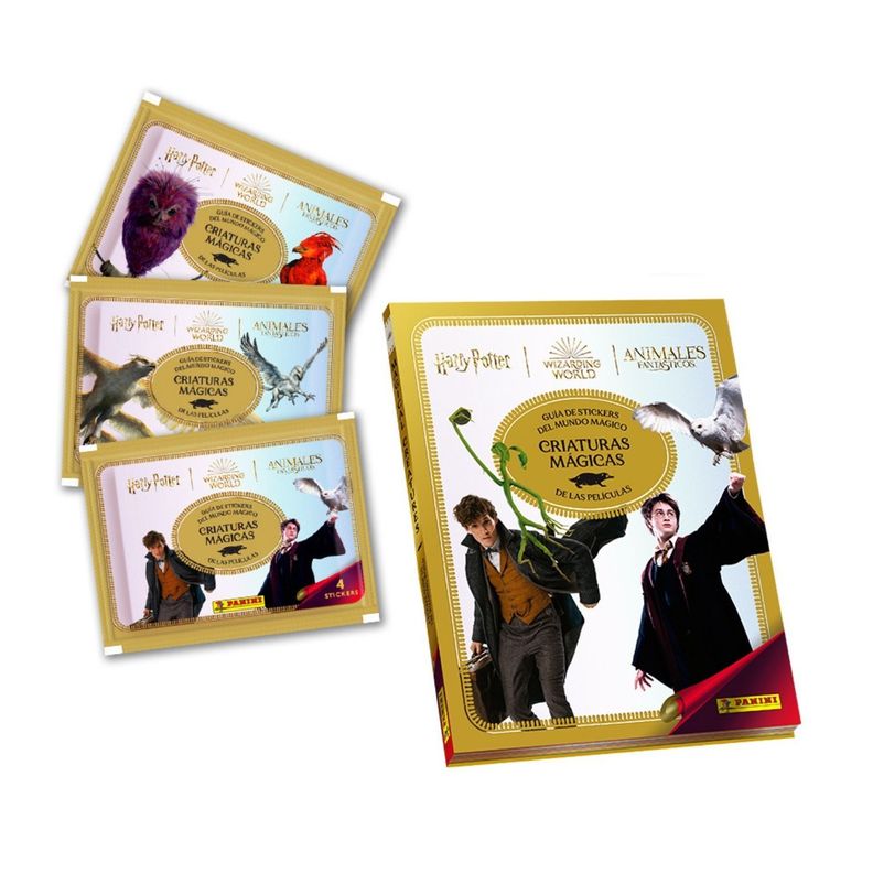 Pack Criaturas Mágicas de Harry Potter (Álbum + 20 Sobres)-0