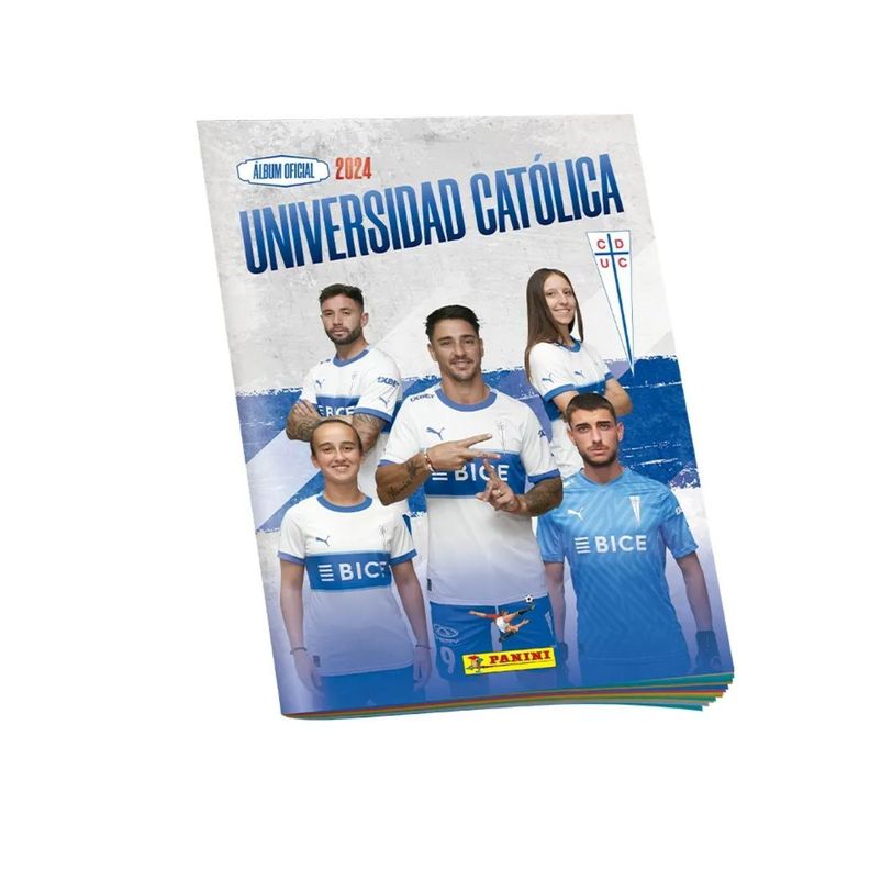 Pack Álbum + 40 Sobres Universidad Católica-1