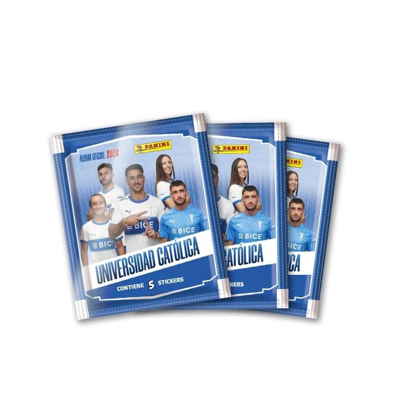 Pack Álbum + 40 Sobres Universidad Católica-2