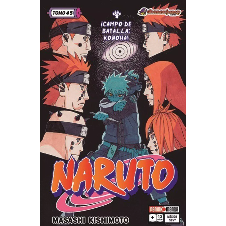 Naruto N°45: El Campo De Batalla: Konoha-0