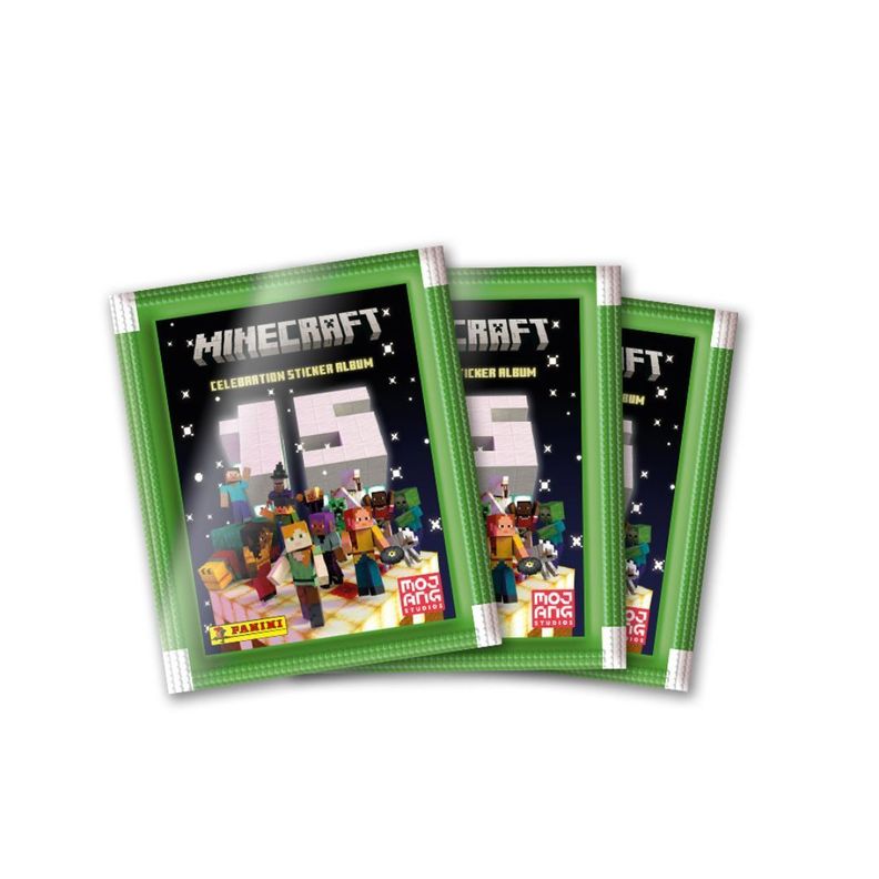 Pack Álbum + 48 Sobres Minecraft 15° Aniversario-2
