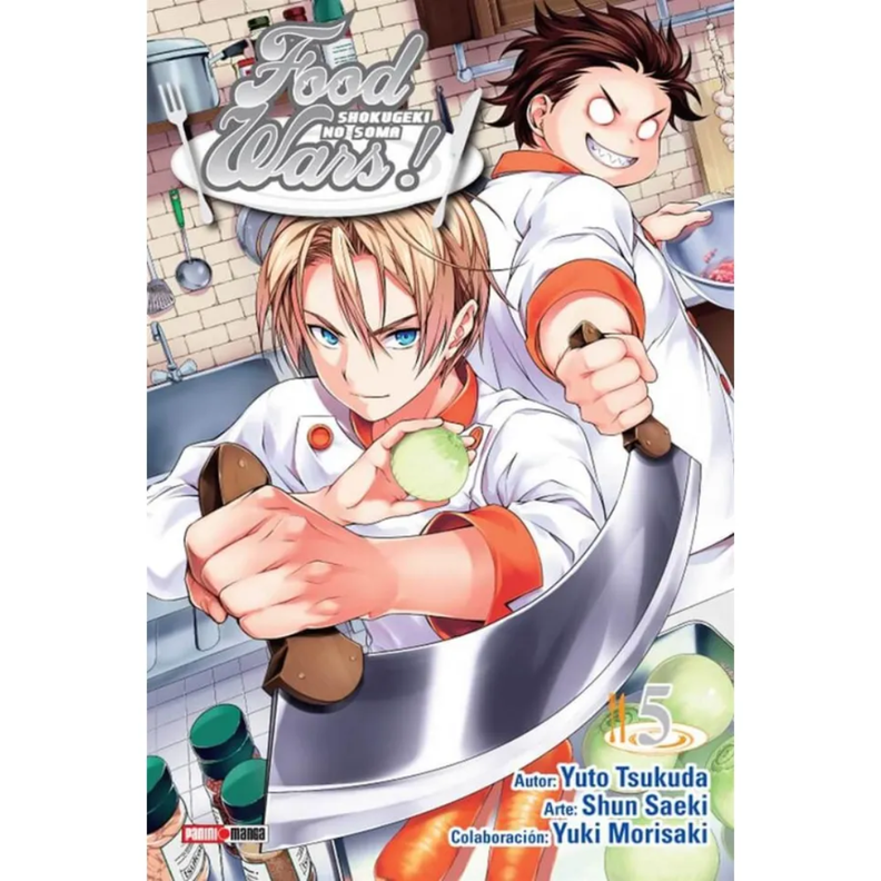 Food Wars! Shokugeki no Soma N°5: El Cocinero Saltarín-0