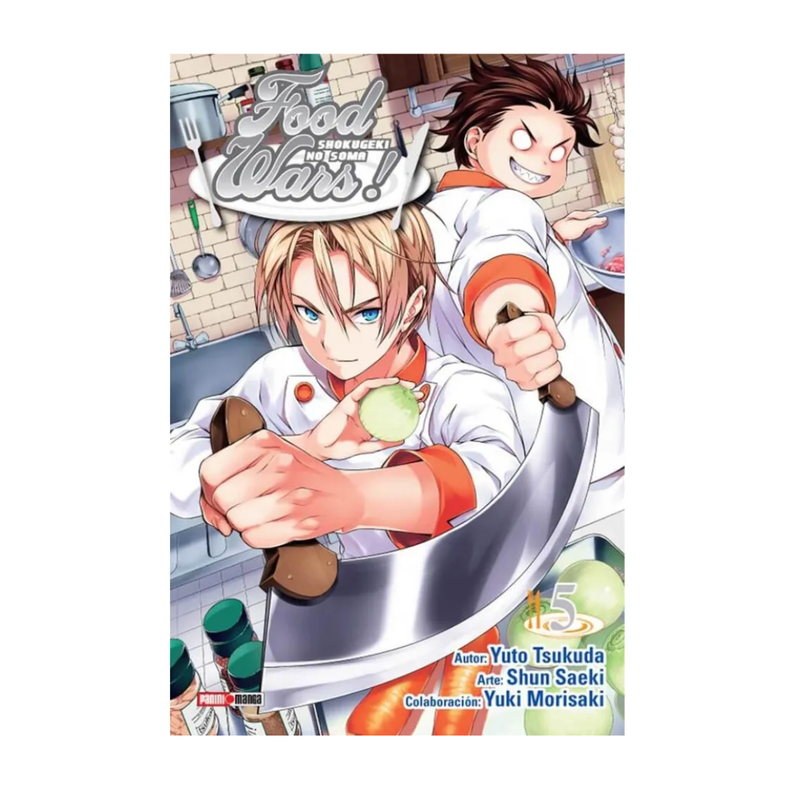 Food Wars! Shokugeki no Soma N°5: El Cocinero Saltarín-1