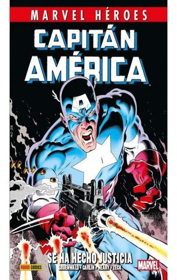 Marvel Héroes. Capitán América De Mark Gruenwald: Se Ha Hecho Justicia-0