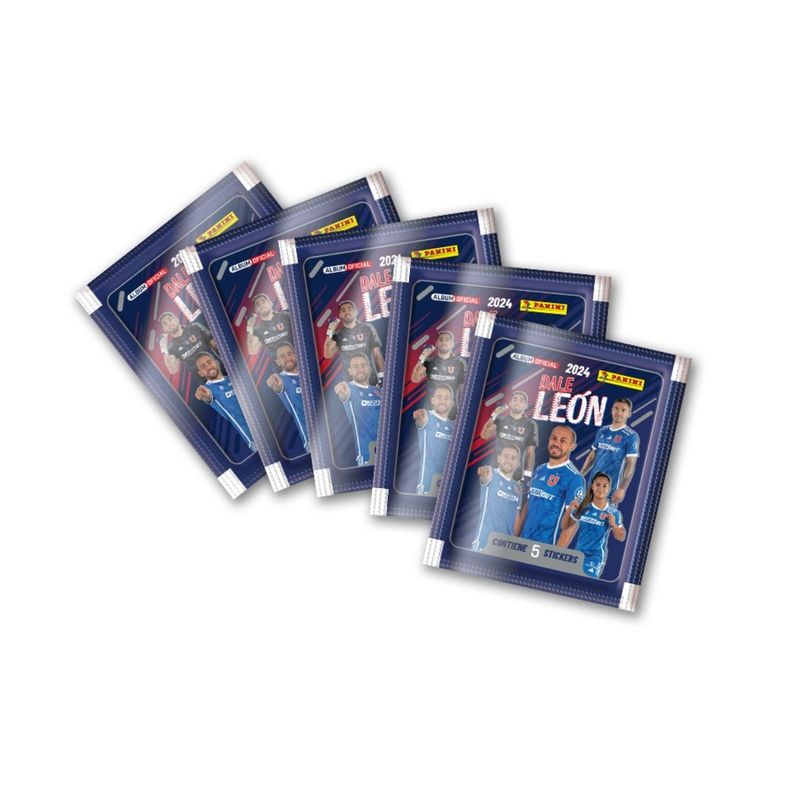 Pack 20 Sobres Álbum Universidad De Chile - Dale León-1