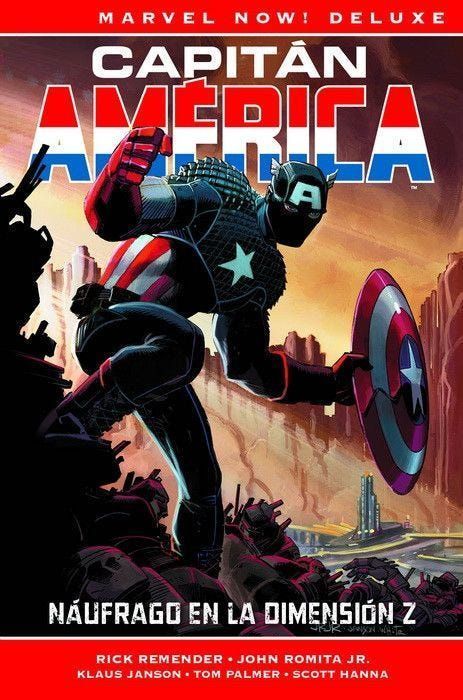 Marvel Now! Deluxe. Capitán América De Rick Remender 1 Náufrago En La Dimensión Z-0