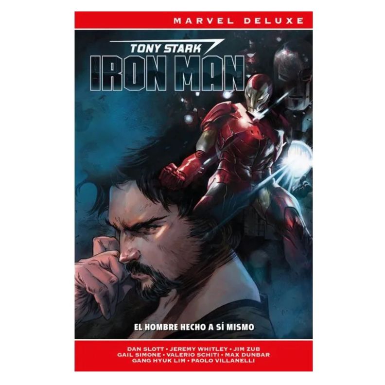 Marvel Deluxe: Tony Stark Iron Man N°1: El Hombre Hecho A Sí Mismo-0