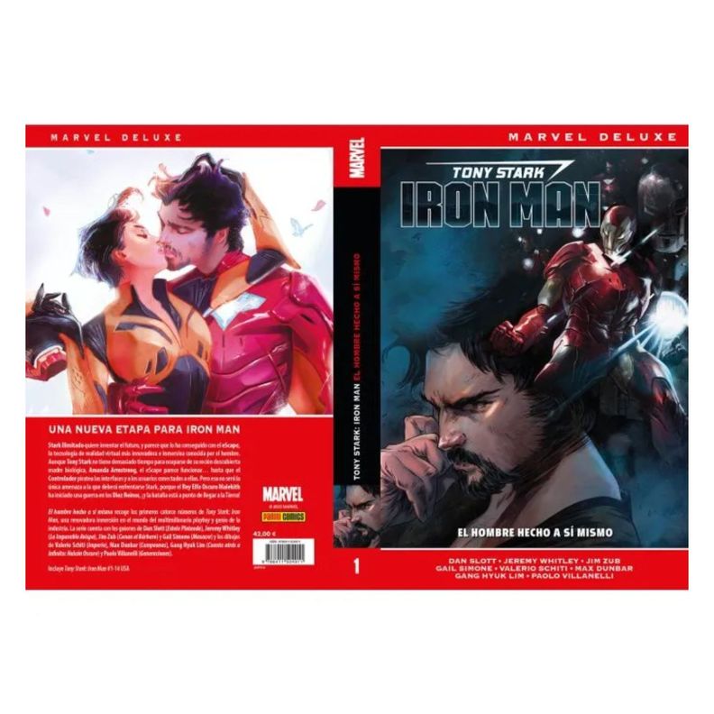 Marvel Deluxe: Tony Stark Iron Man N°1: El Hombre Hecho A Sí Mismo-1