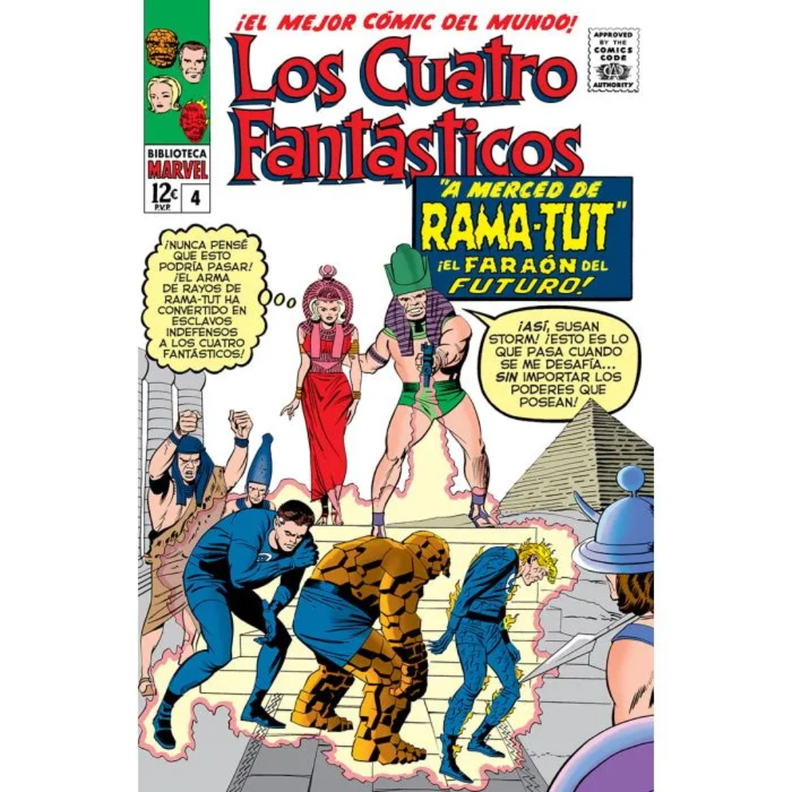 Biblioteca Marvel: Los Cuatro Fantásticos N°4-0