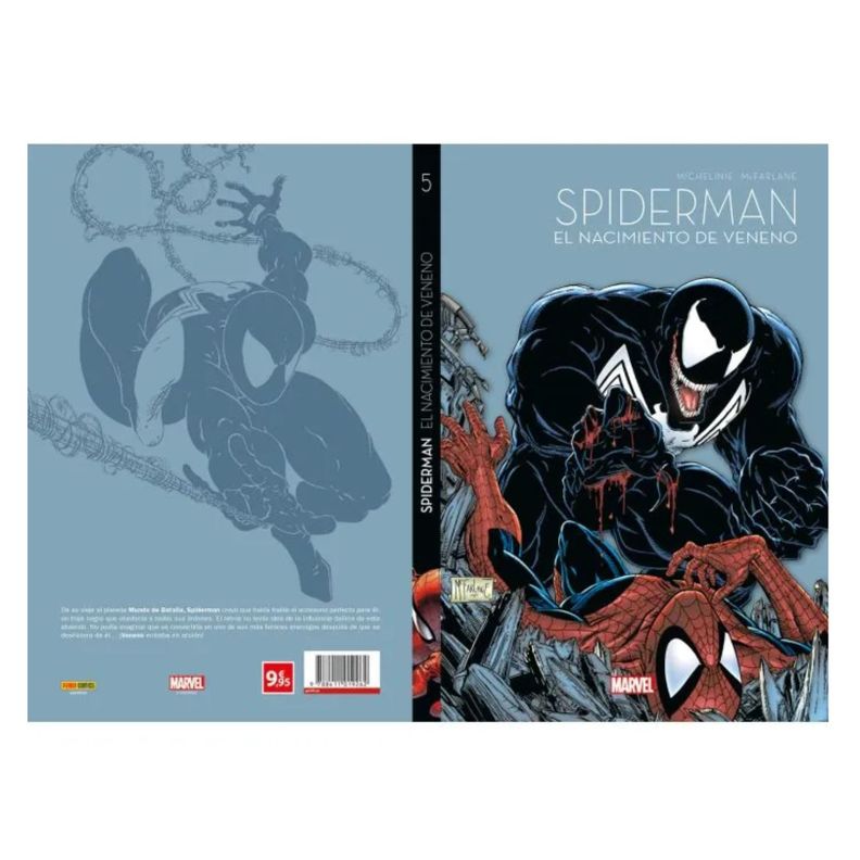 Spiderman 60 Aniversario N°5: El Nacimiento de Veneno-1