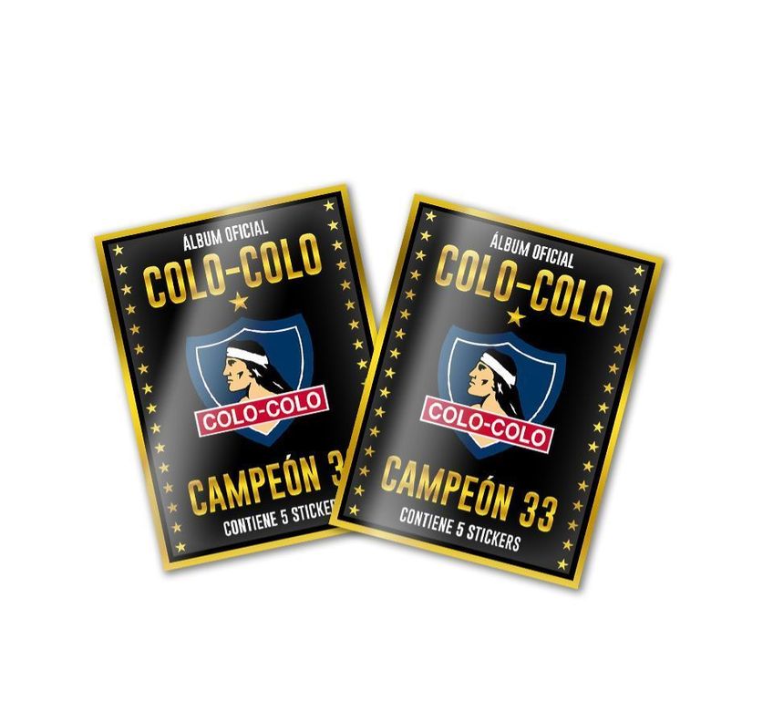 Pack Colo Colo 33 Estrellas (20 Sobres)-0