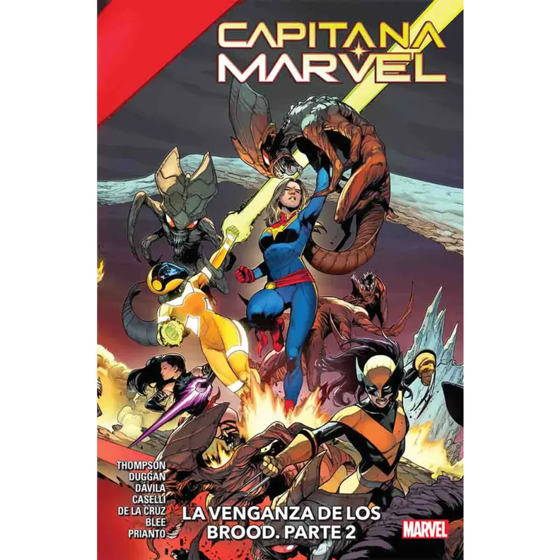 X-Men Capitana Marvel N°2: La Venganza De Los Brood Parte 2-0