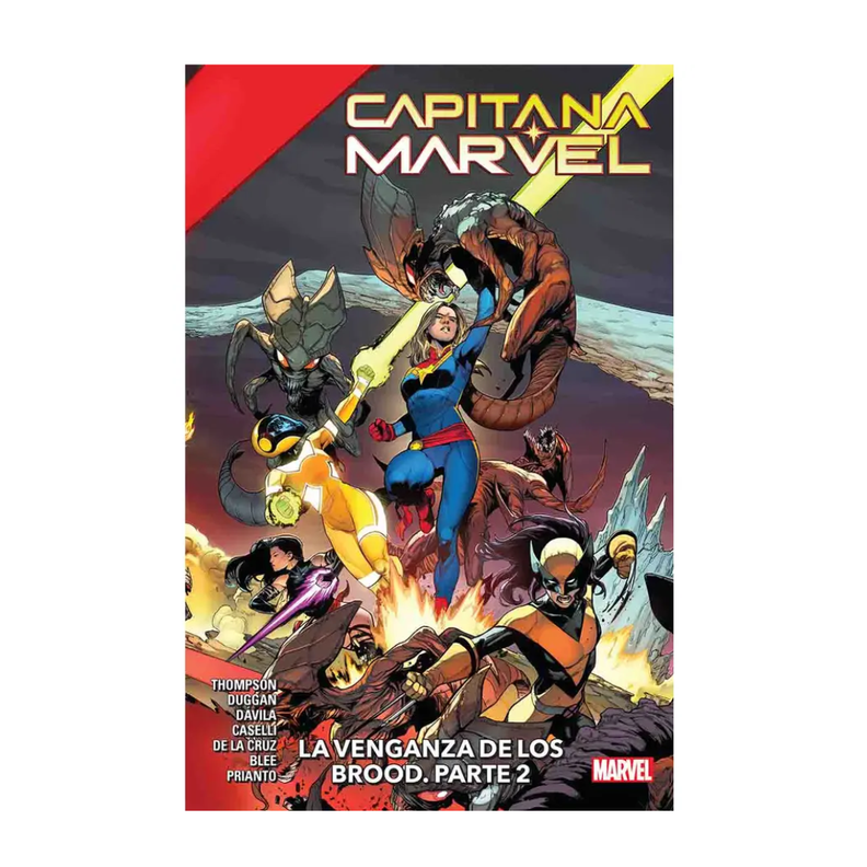 X-Men Capitana Marvel N°2: La Venganza De Los Brood Parte 2-1