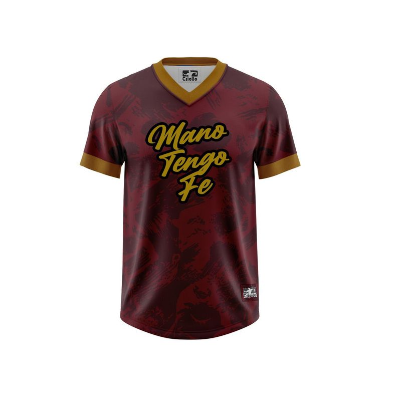 Polera Manga corta la Vinotinto Mano tengo fe-0