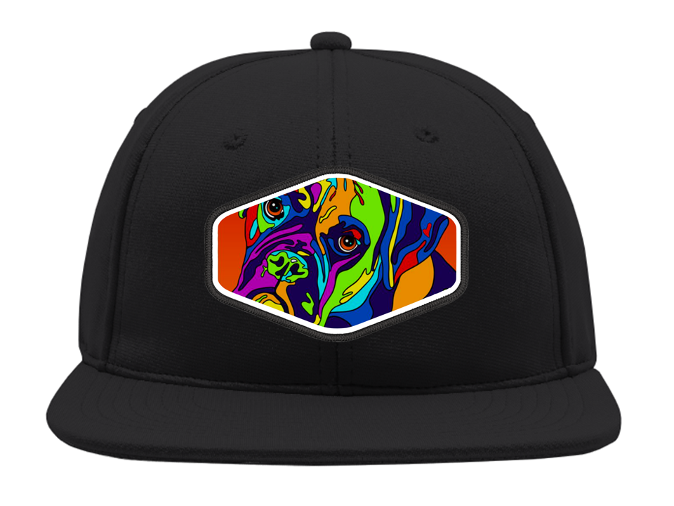 Snapback Gorro Bordado Perro Colores II-0