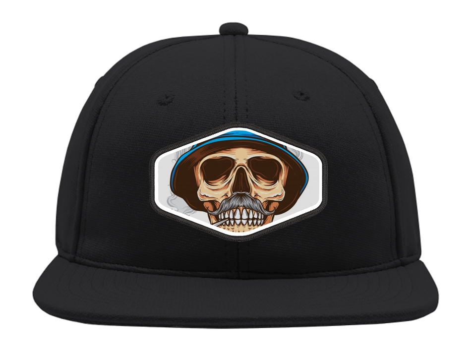 Snapback Gorro Bordado Calabera Ramon-0