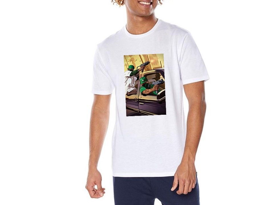 Poleras de hombre gta sublimado-0
