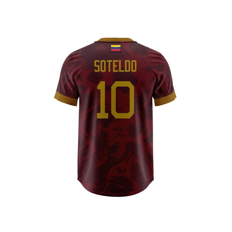 Polera Manga corta la Vinotinto Soteldo 10-0