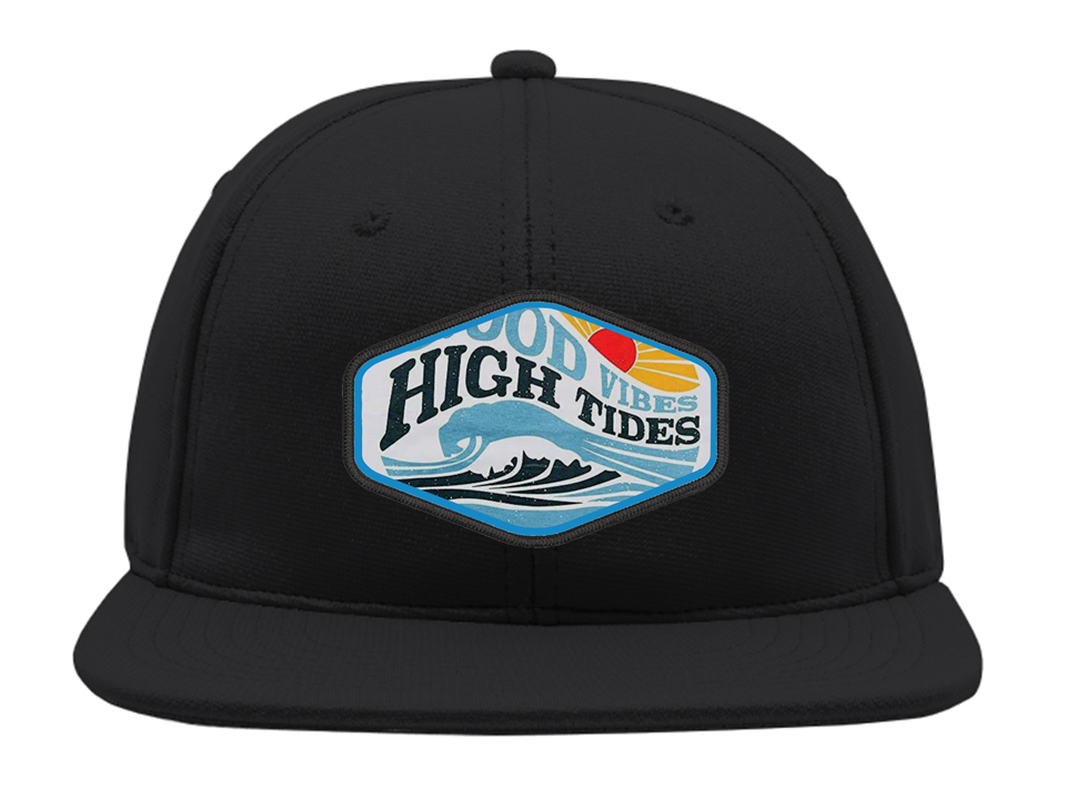 Snapback Gorro Bordado Good Vibes High Tides-0