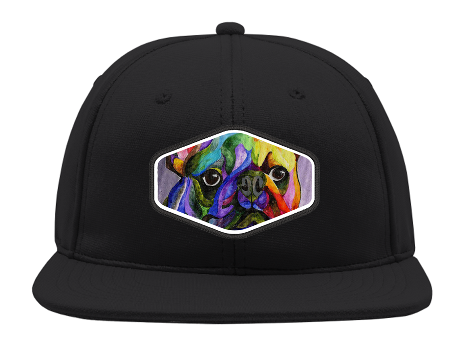 Snapback Gorro Bordado Perro-0