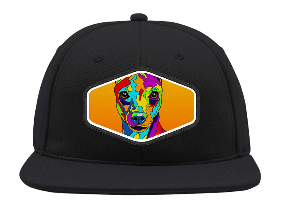 Snapback Gorro Bordado Dog-0
