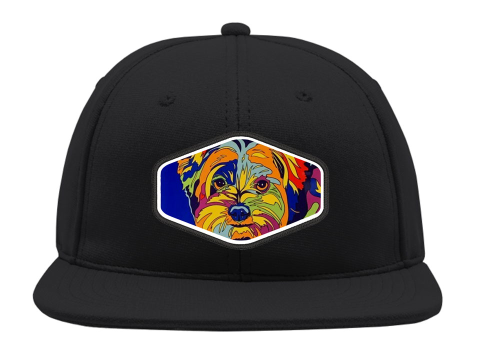 Snapback Gorro Bordado Perro Colores I-0
