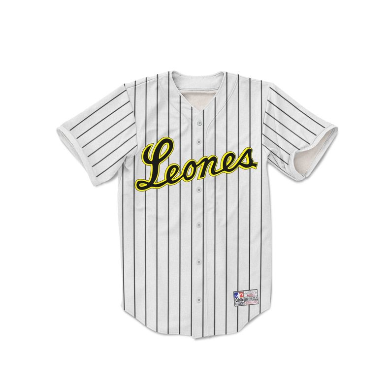 Polera con botones beisbol Leones del Caracas-0