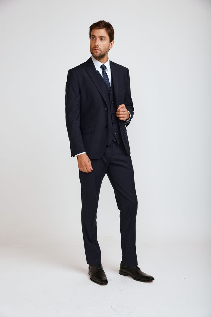 Traje Principe De Gales Azul... a $185.990