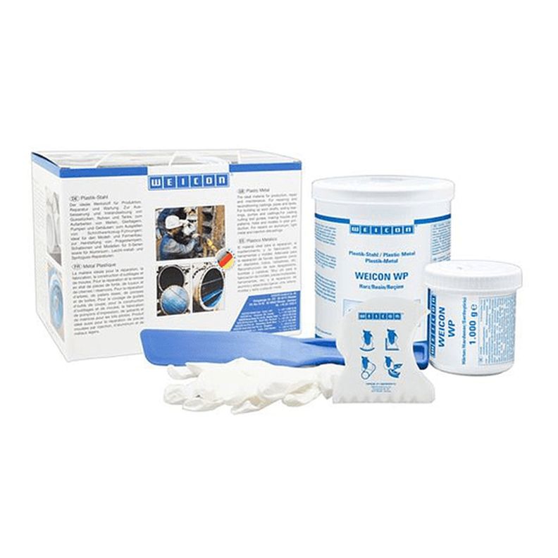 Resina Epoxi Resistente A Desgastes 2,0 Kg Weicon WP-0