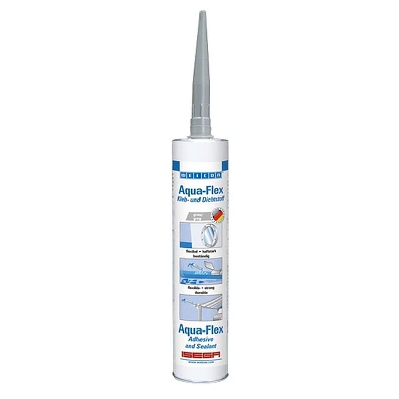 Adhesivo Sellador Para Superficies Humedas 310 Ml Gris Aqua-Flex-0