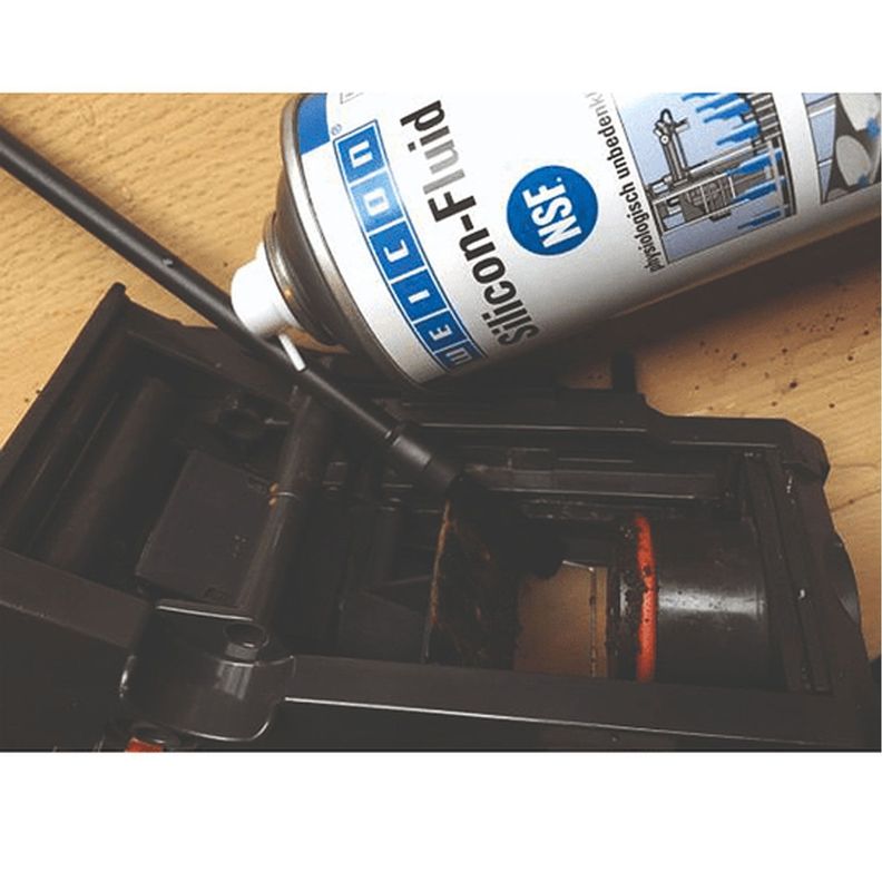 Spray Silicon Fluid 400 Ml Grado Alimenticio Nsf H1 Weicon-1