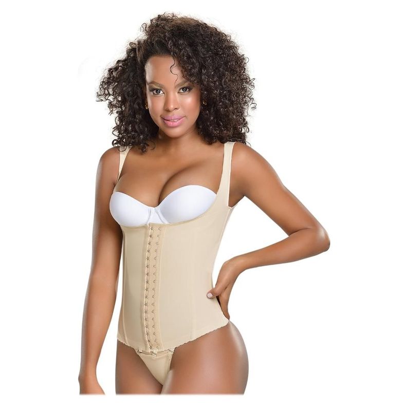 Faja Cinturilla Colombiana Tipo Corset F-0055 MyD PaoPink-0