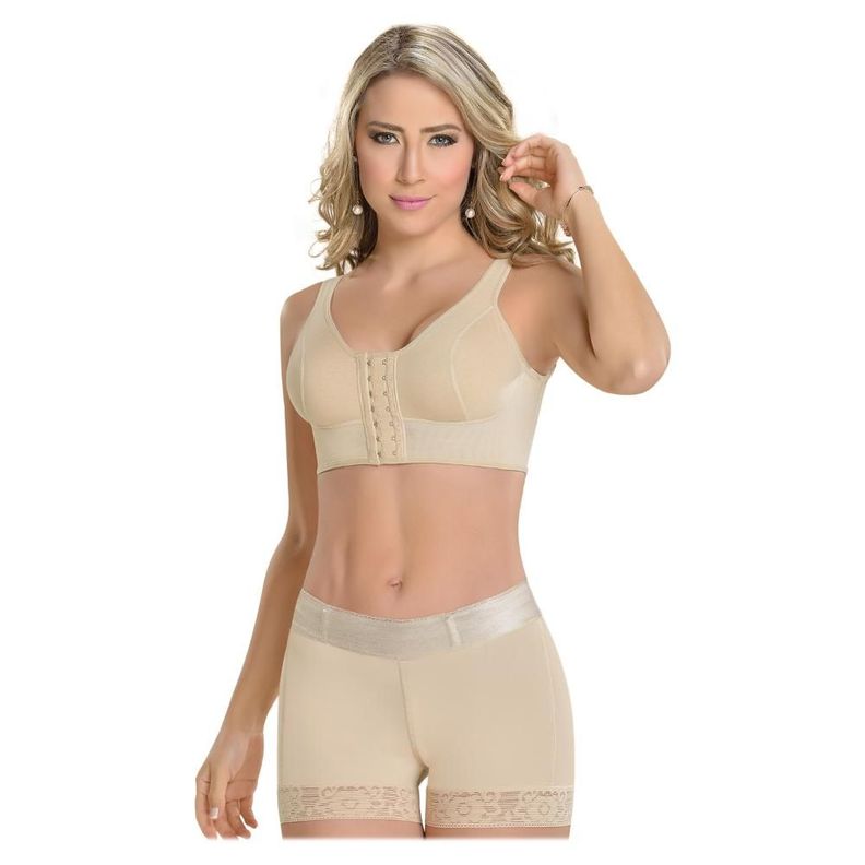 Faja Calzón Levantacola Beige STB-0321 MyD-1