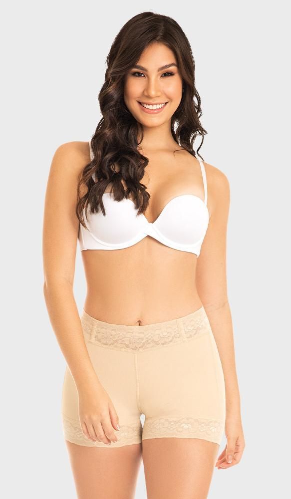 Faja Calzón Levantacola Beige STB-0321 MyD-2