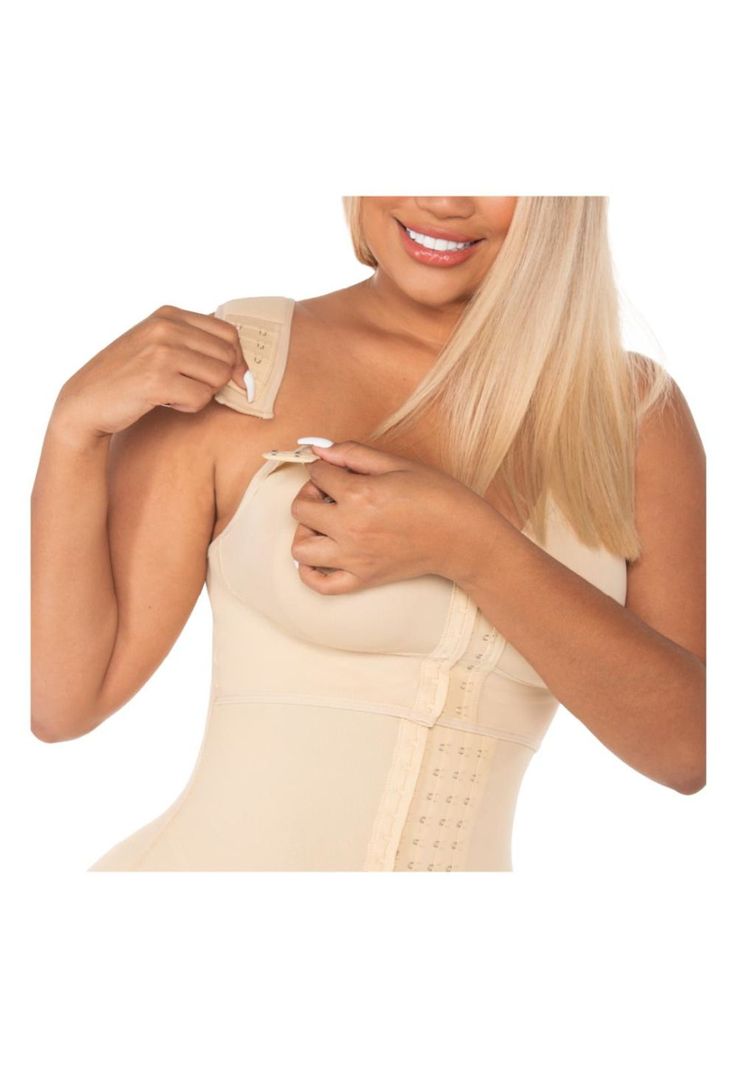 Faja Reloj de Arena Colombiana 4 Hileras de Broches y Sostén F-00470-2