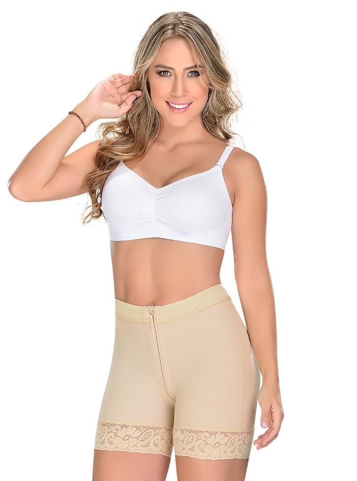 Faja Calzón Levantacola Beige STA-3722 MyD-0