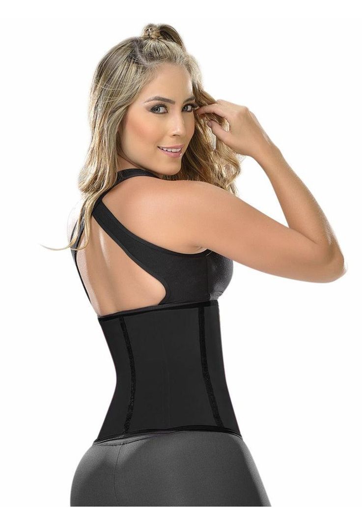 Faja Deportiva o Waist Trainer de Látex FL-0557 MyD-6