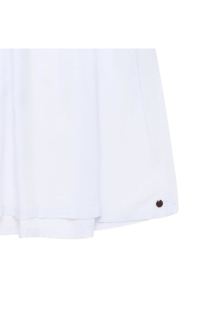 Vestido blanco manga corta bebé niña-3