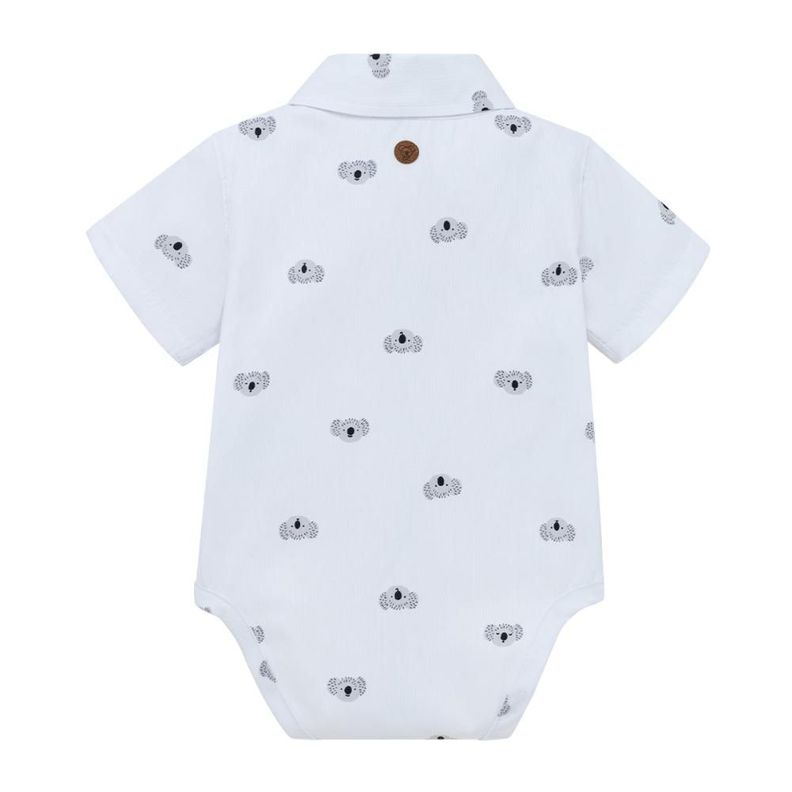 Body de camisa manga corta para recién nacido niño-1