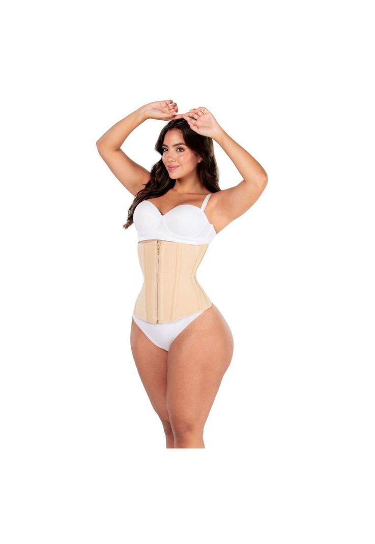 Faja Corset C-00757 MyD PaoPink Cinturilla Cuerpo de Guitarra Colombiana-1