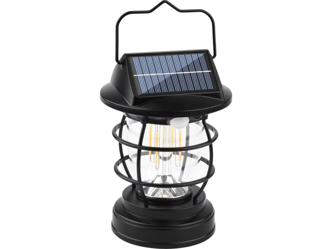 Lampara Portatil Impermeable Recarga Solar Sensor Movimiento-0