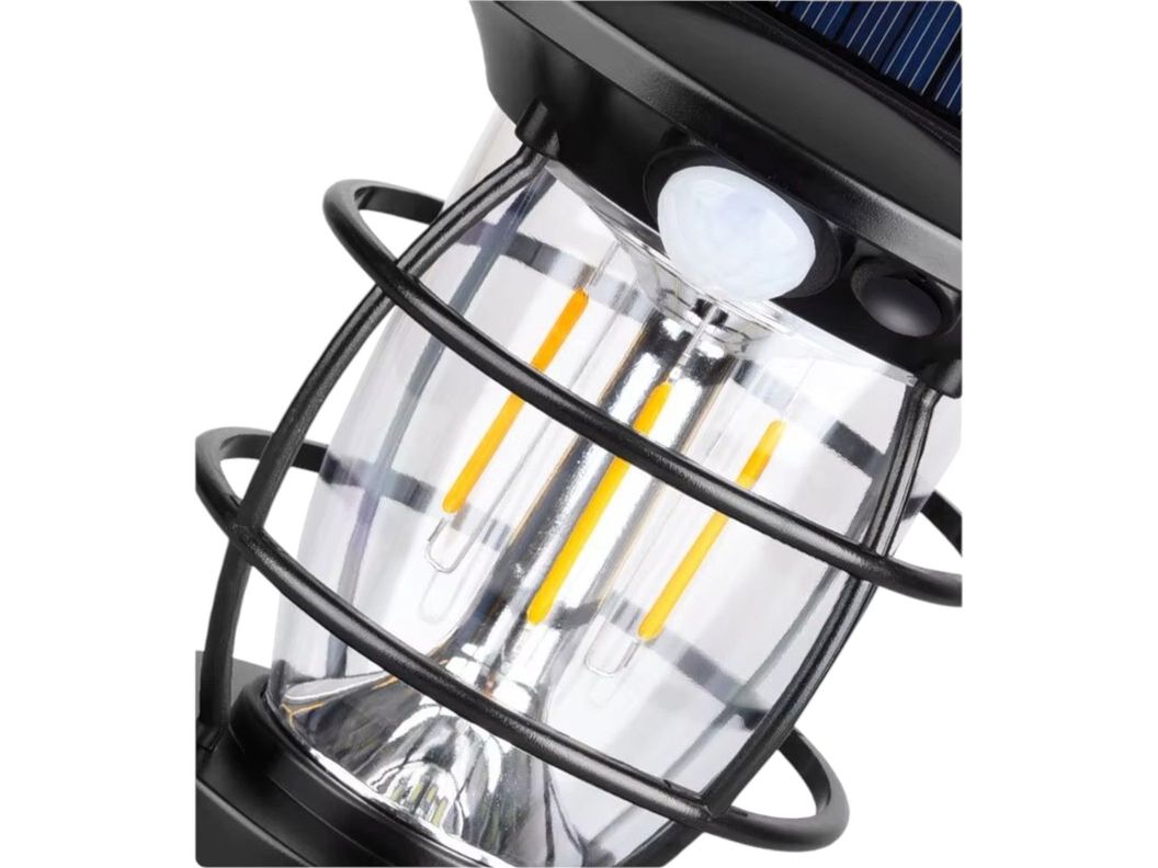 Lampara Portatil Impermeable Recarga Solar Sensor Movimiento-2